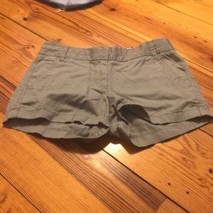 J Crew 3” Chino shorts